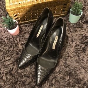 Charles David Black Leather